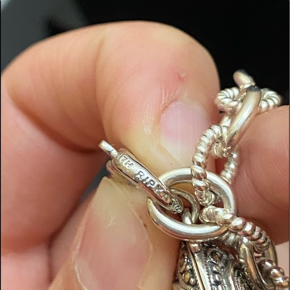 Judith Ripka Locket necklace. - Picture 5 of 7